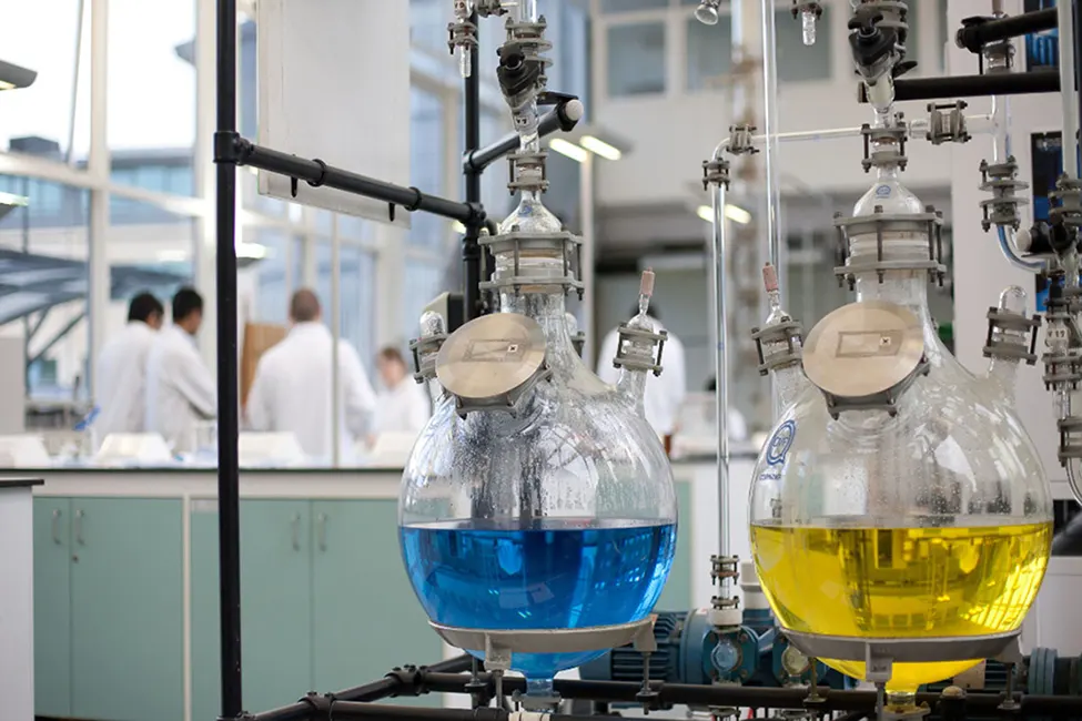 Chemical industry gas and flame detection