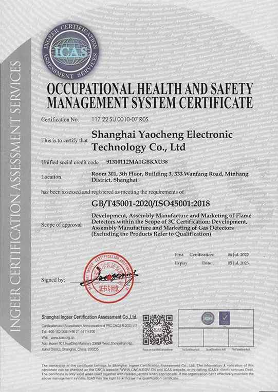 شهادة نظام الإدارة الثلاثية ISO 2