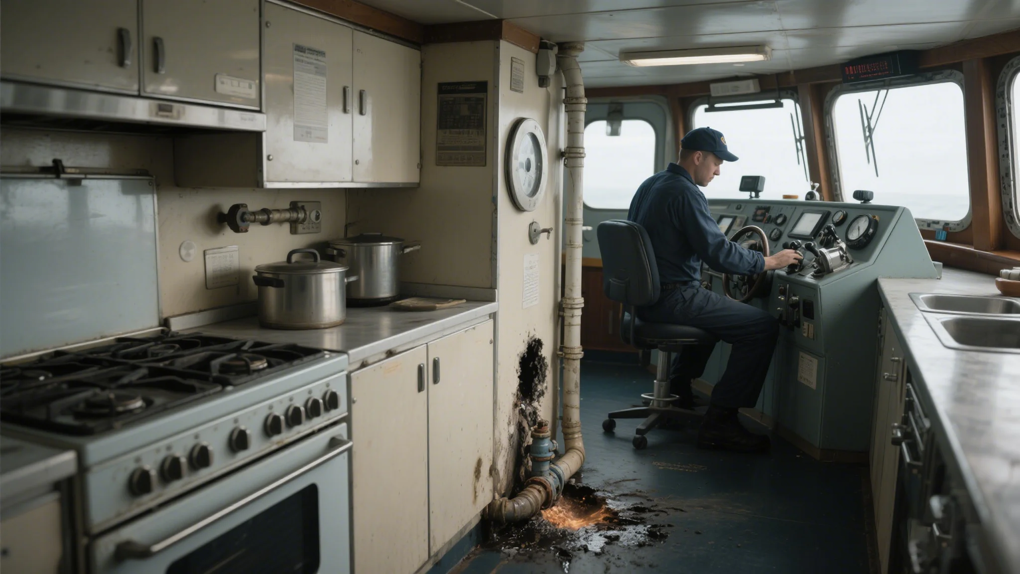 ship kitchen bridge control