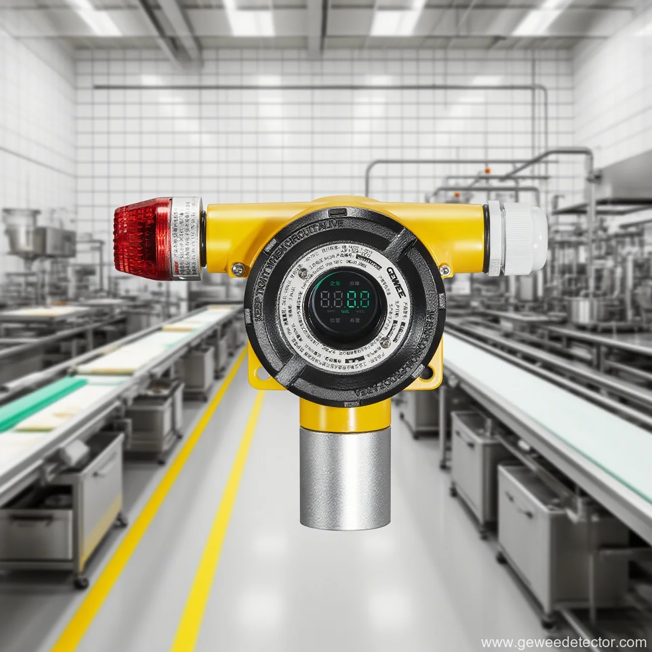 sensor display kitchen industrial environment