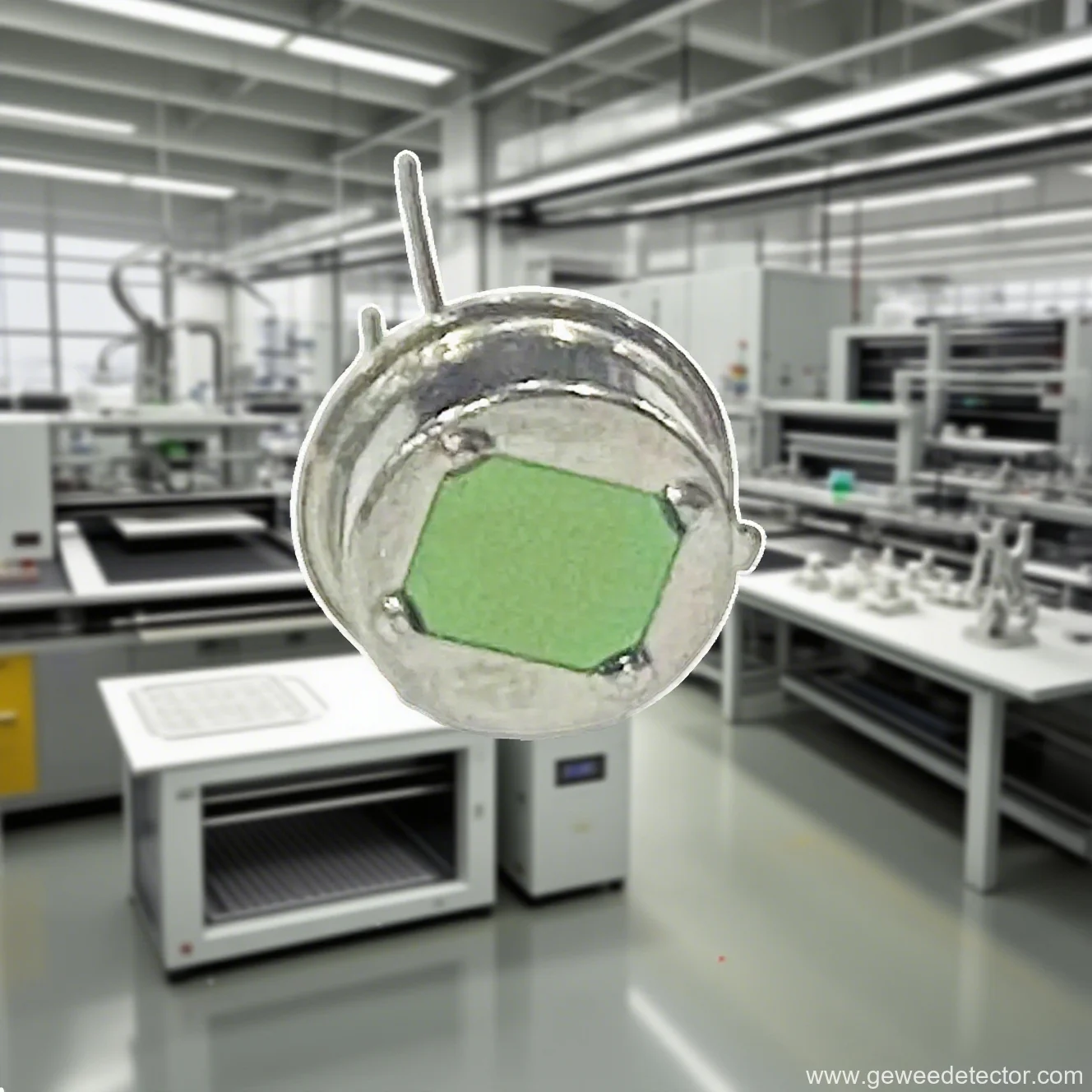 sensor lab equipment testing device closeup
