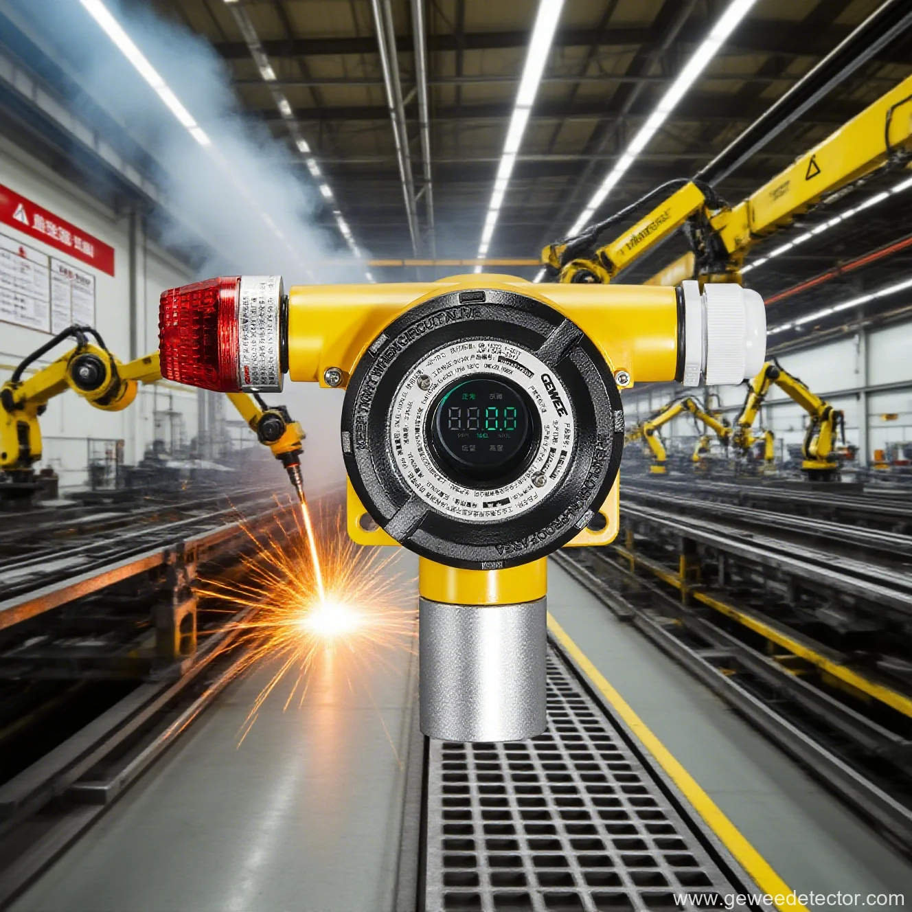 welding robot factory industrial automation