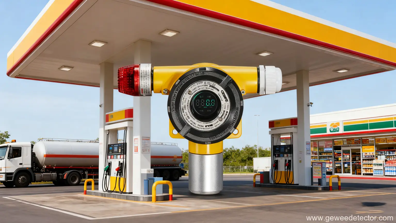 gas station truck parking area 7eleven