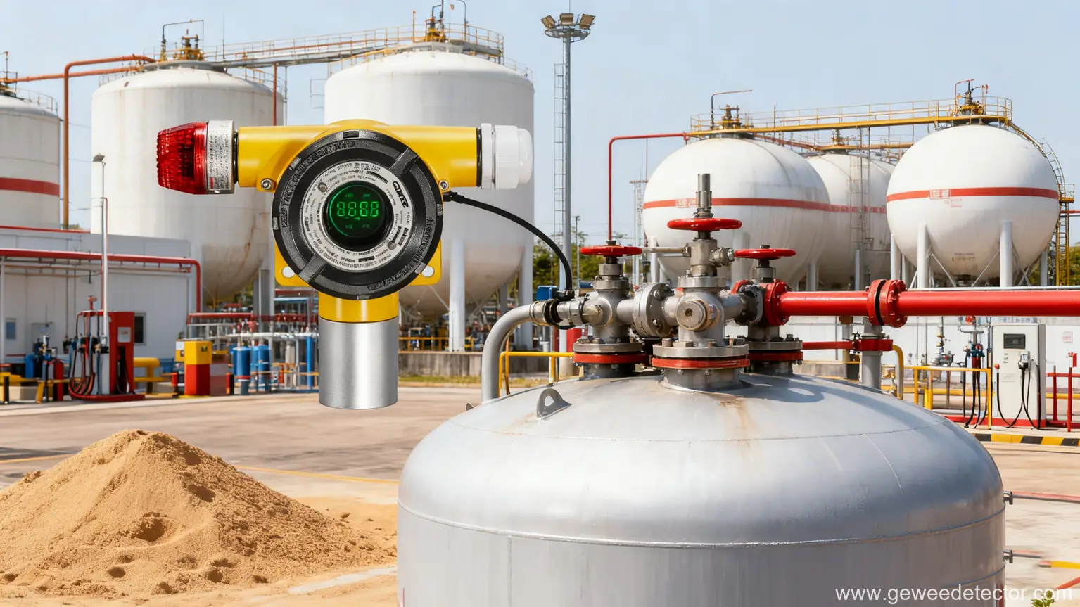 tank gauge monitoring industrial process measurement