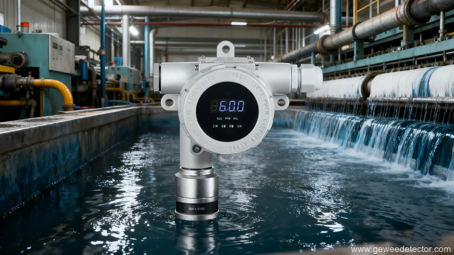 water plant flow meter industrial environment